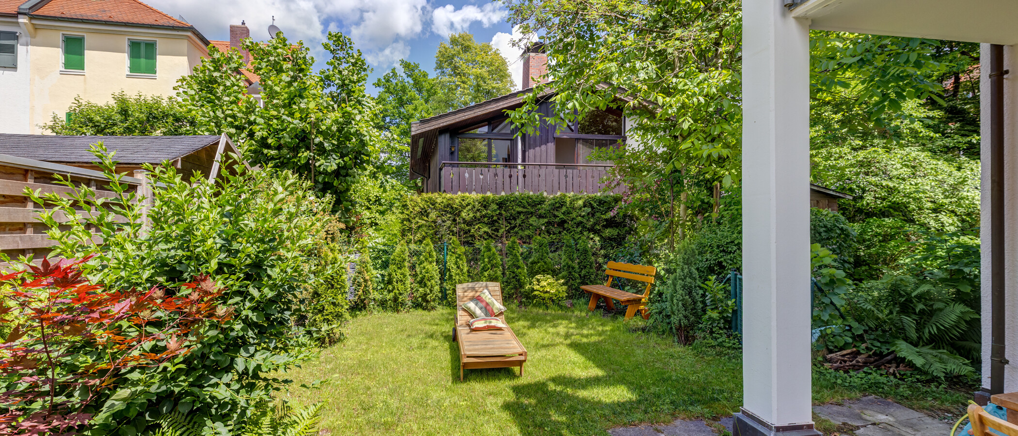 庭付き住宅 München Pasing 02 庭 14874