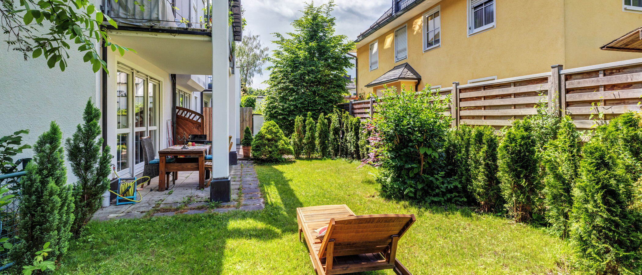 庭付き住宅 München Pasing 03 庭 14874