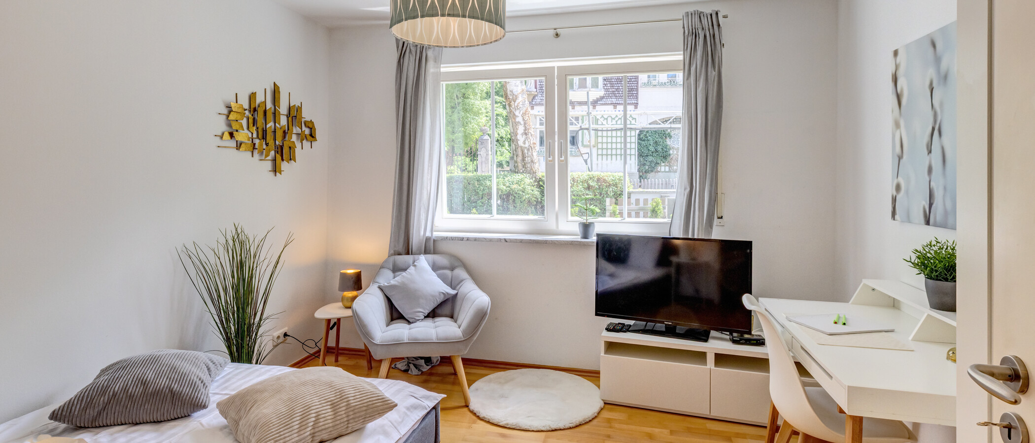 庭付き住宅 München Pasing 01 寝室 14874