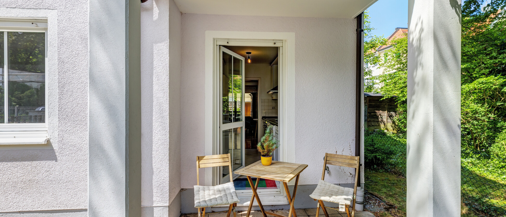 庭付き住宅 München Pasing 01 2．テラス 14874