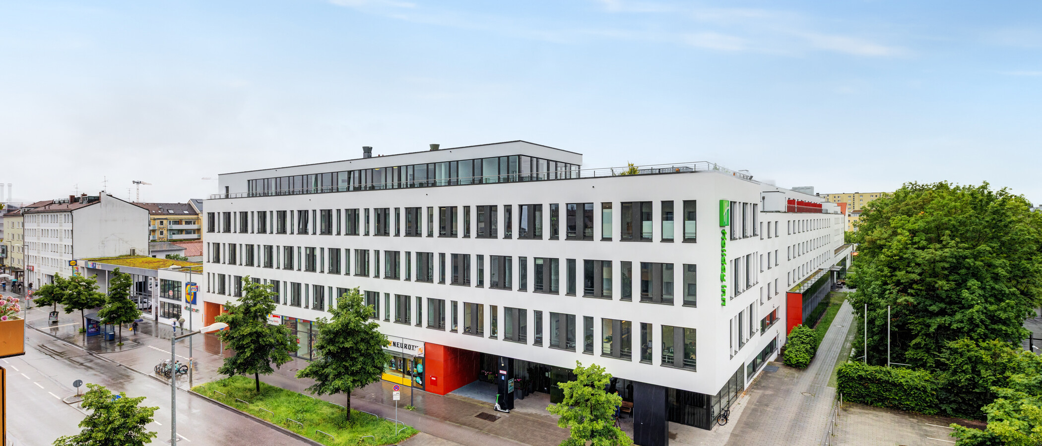 アティック・フラット（屋根裏） München Sendling-Westpark 02 物件からの眺め 14882