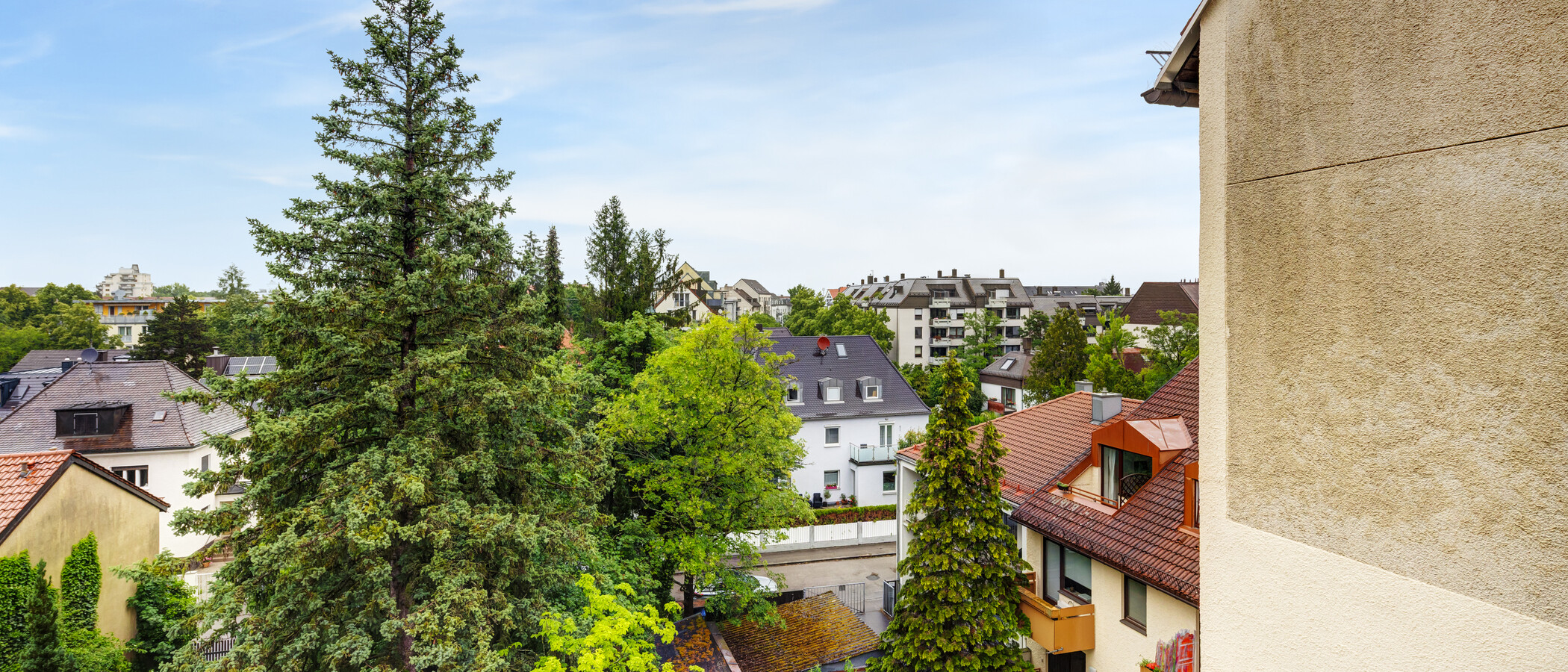 アティック・フラット（屋根裏） München Sendling-Westpark 04 物件からの眺め 14882