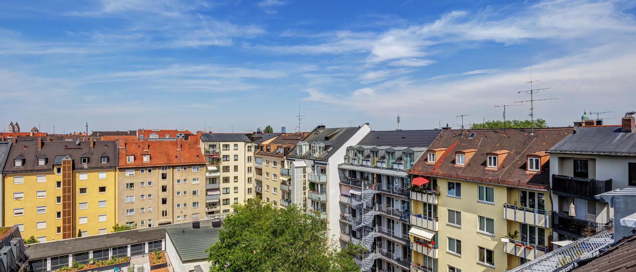 複層住宅 München Maxvorstadt 03 物件からの眺め 14890