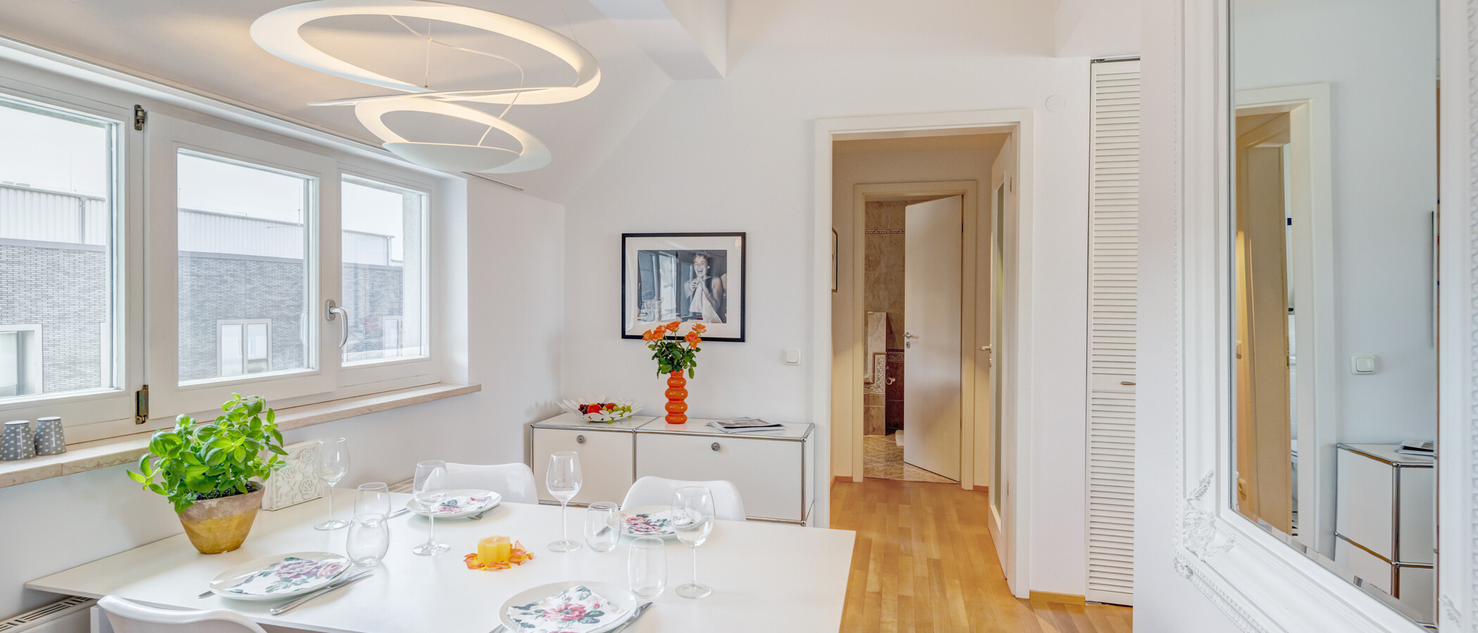 複層住宅 München Maxvorstadt 05 リビングエリア 14890