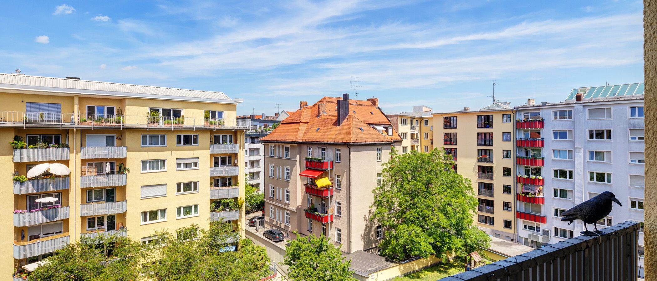 マンション München Schwabing-West (rund um den Hohenzollernplatz) 03 物件からの眺め 14895