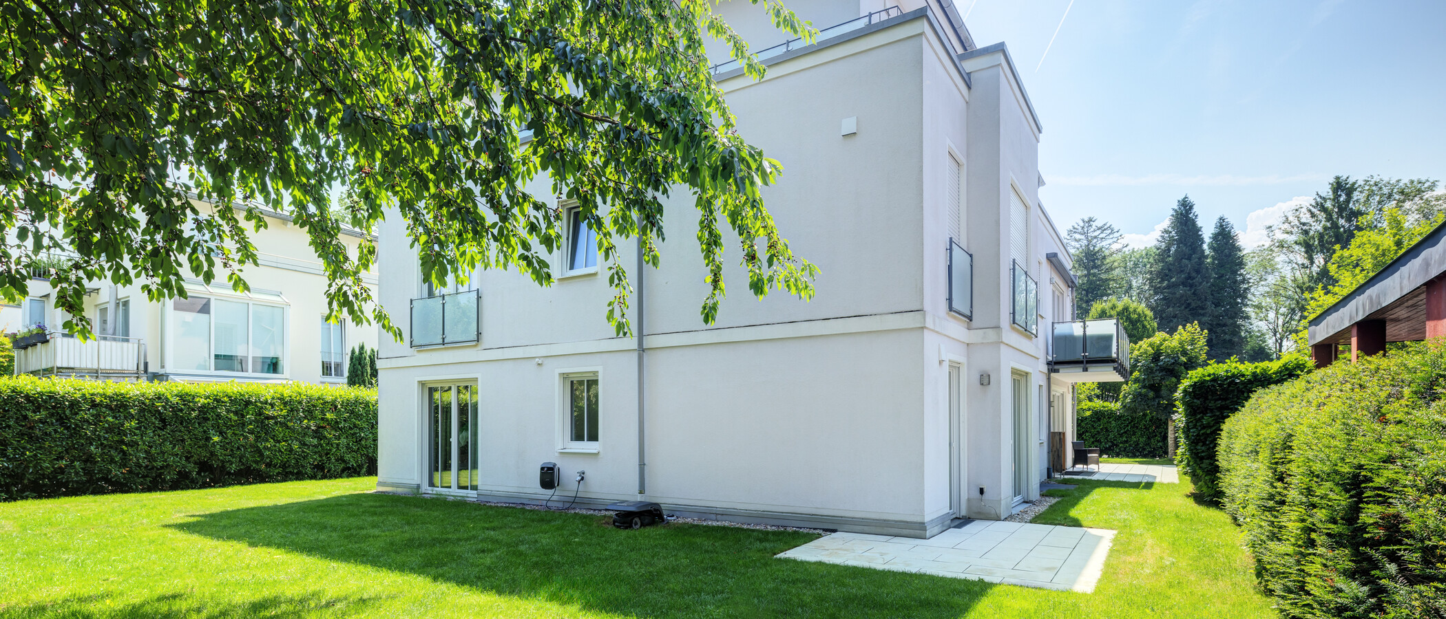 庭付き住宅 München Freimann 01 庭 14904