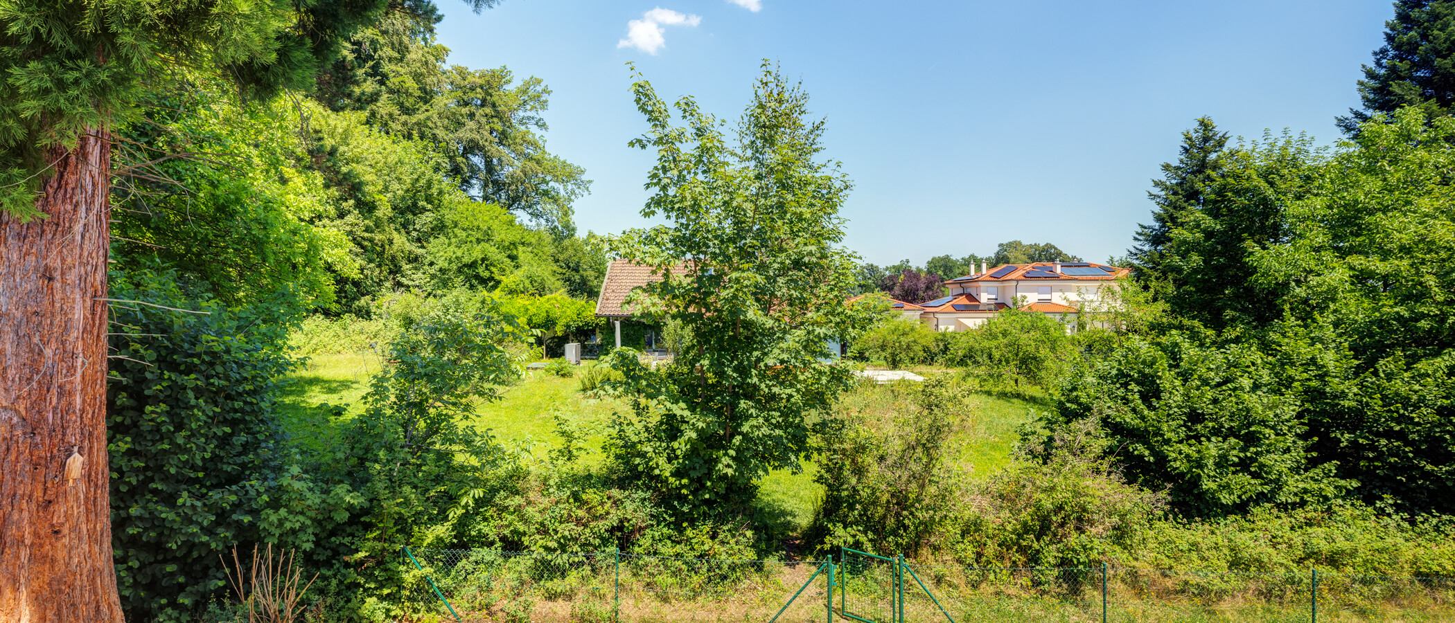 セミ・デタッチド・ハウス（一戸建てを二つに分けた家屋） Inning am Ammersee 02 物件からの眺め 14905