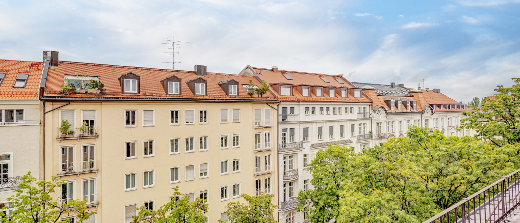 メゾネット・マンション（複数階にわたるマンション） München Schwabing 04 物件からの眺め 14908
