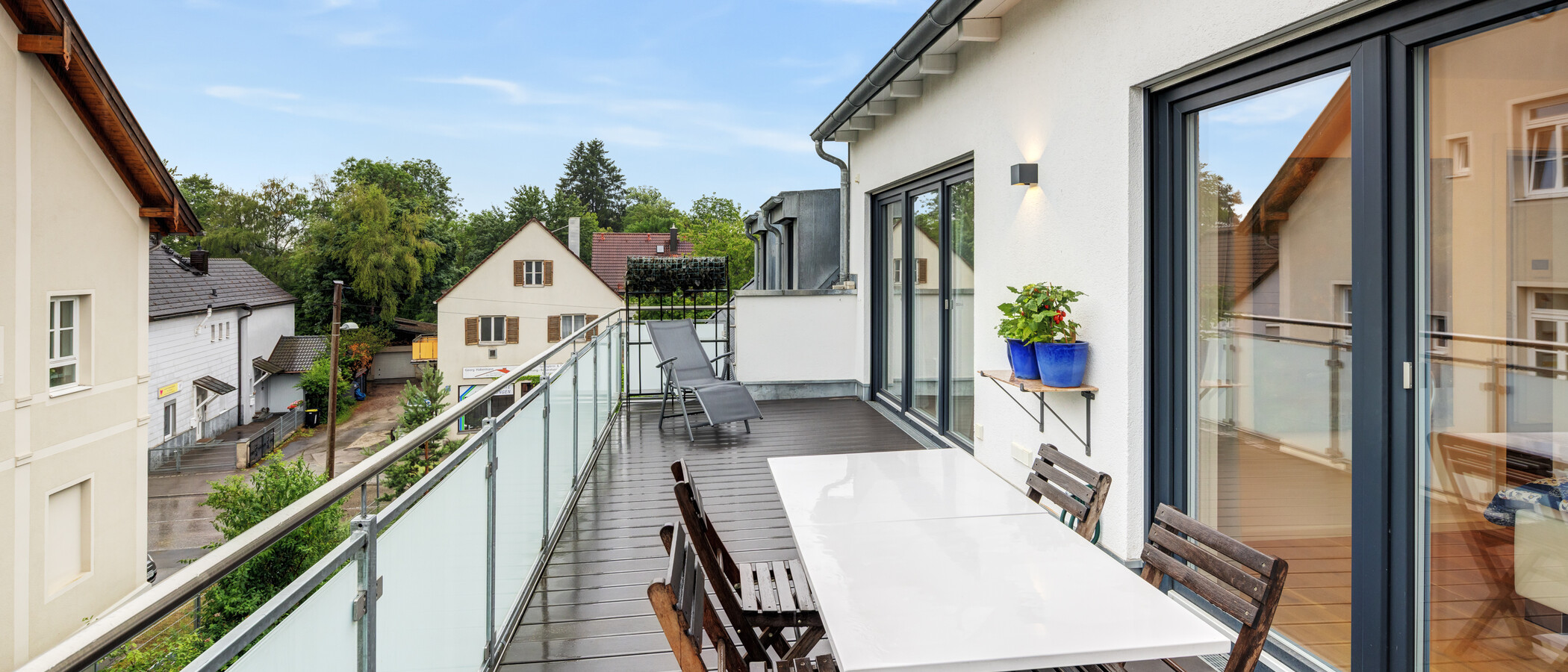 アティック・フラット（屋根裏） München Allach 03 ルーフテラス 14913
