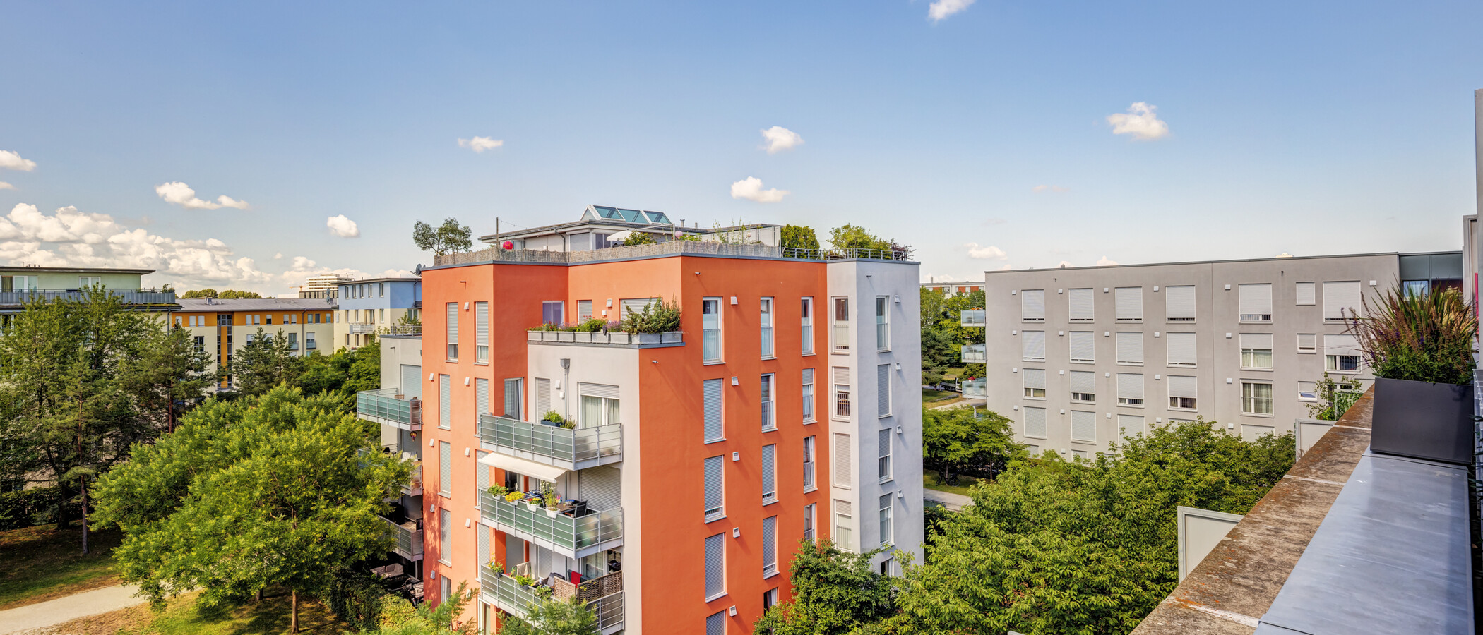 マンション München Parkstadt Schwabing 02 物件からの眺め 14918