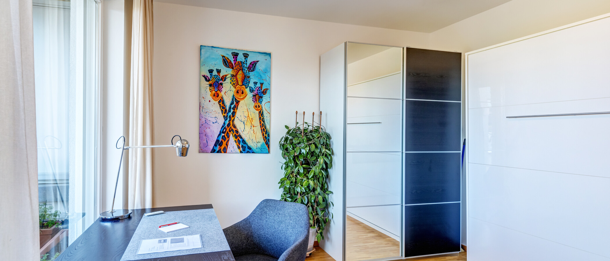 マンション München Parkstadt Schwabing 01 2.　寝室 14918