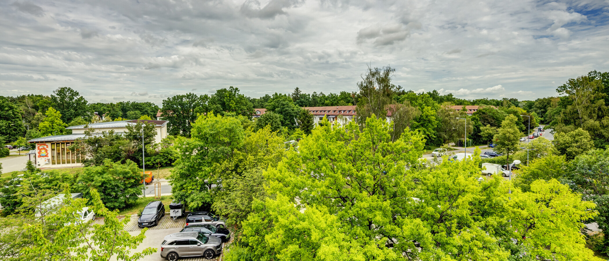 アティック・フラット（屋根裏） München Obergiesing 05 物件からの眺め 14920