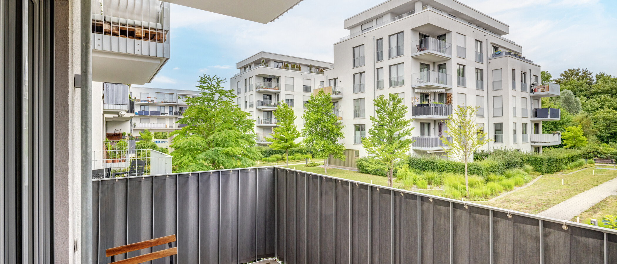 マンション München Freimann 01 ベランダ 14924