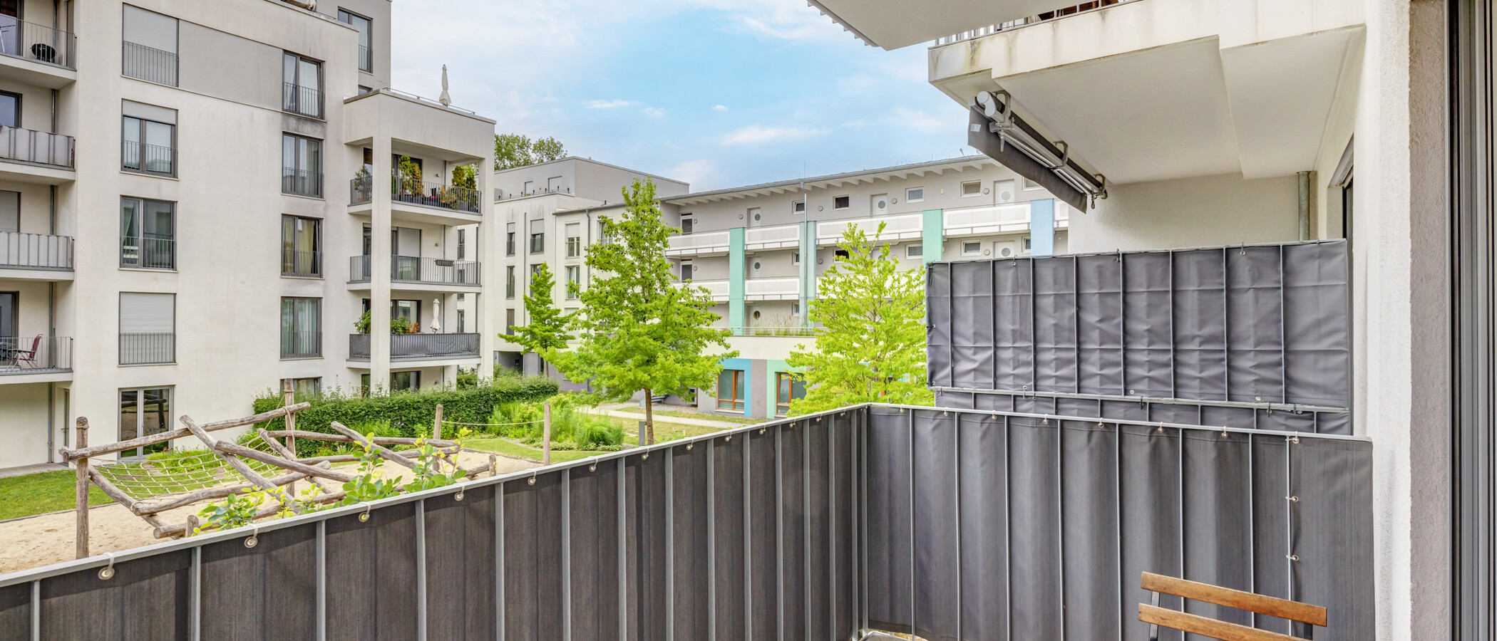 マンション München Freimann 02 ベランダ 14924