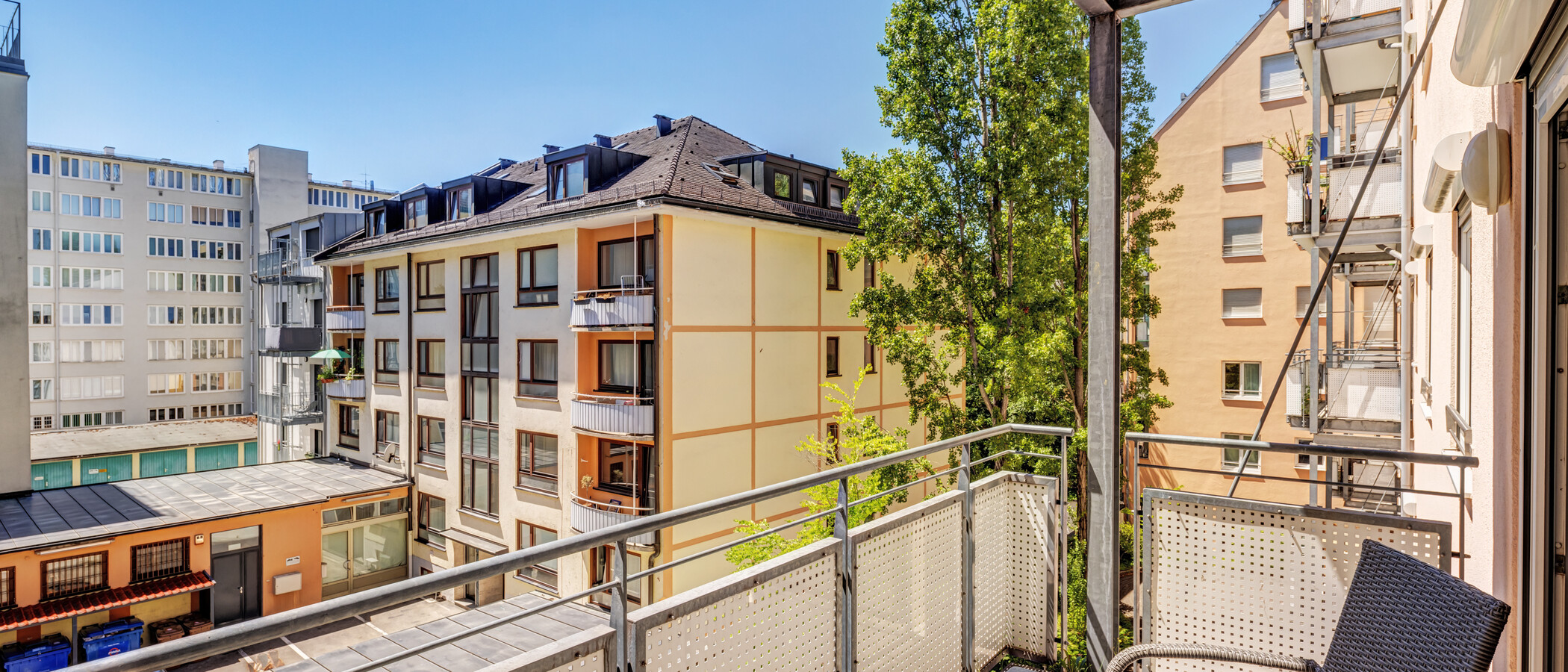 マンション München Maxvorstadt 01 ベランダ 14928