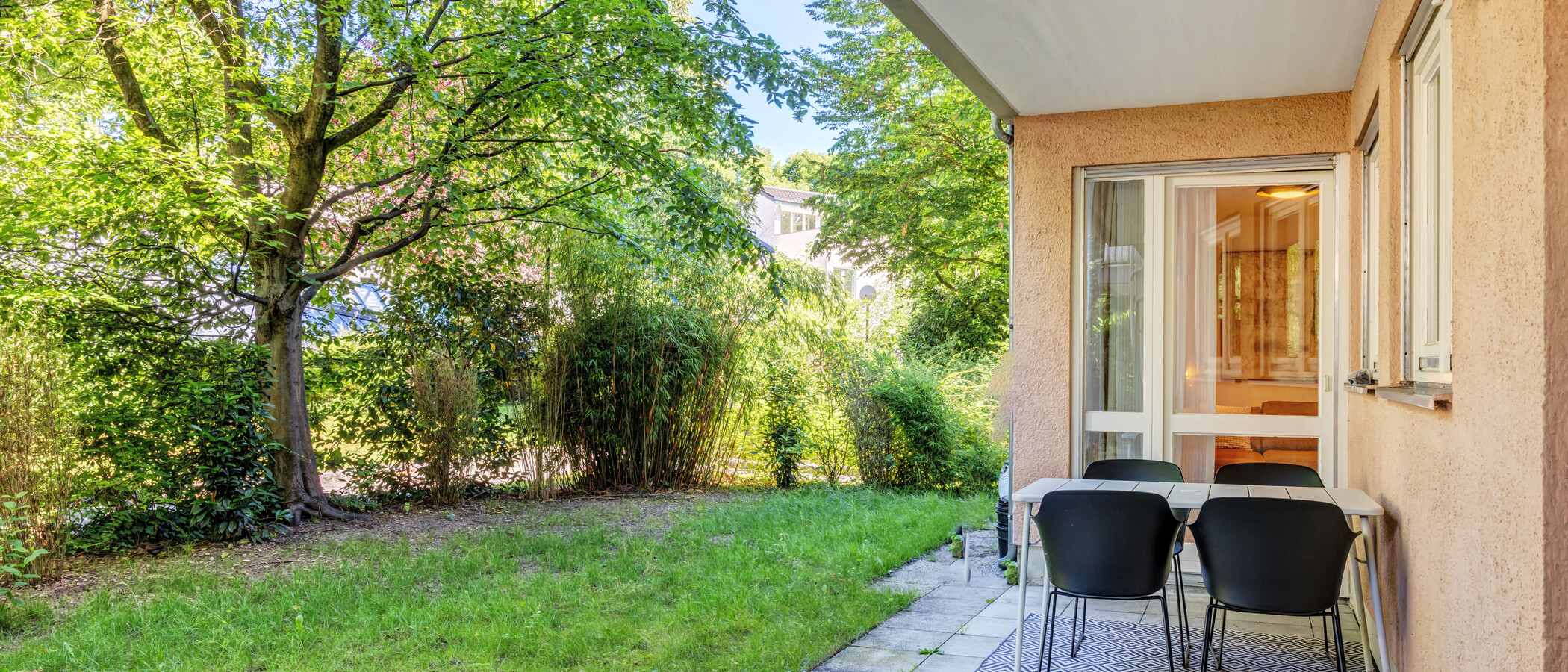 庭付き住宅 München Herzogpark 02 テラス・ポーチ 14929