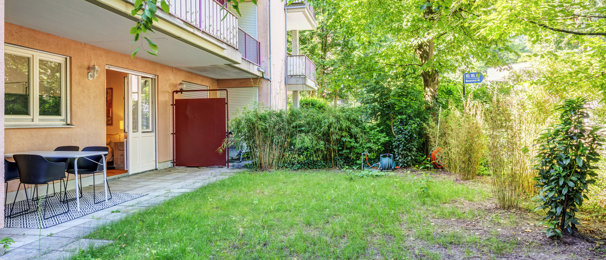 庭付き住宅 München Herzogpark 03 テラス・ポーチ 14929
