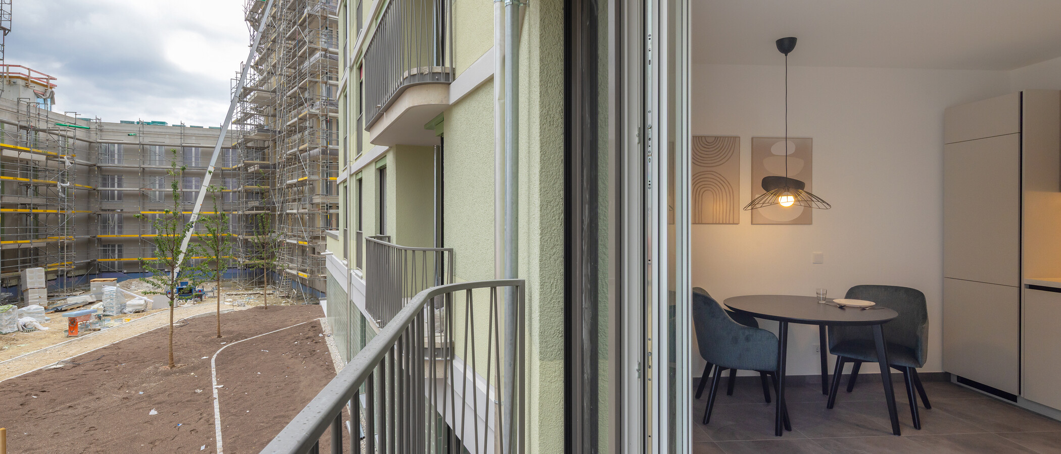 マンション München Berg am Laim 02 ベランダ 14931