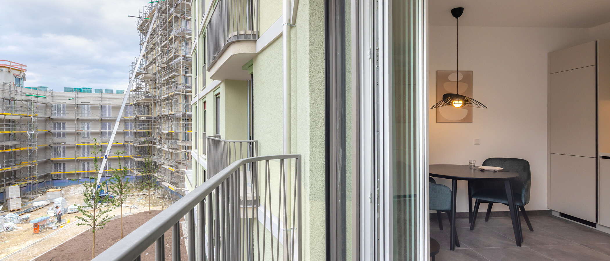 マンション München Berg am Laim 02 ベランダ 14934