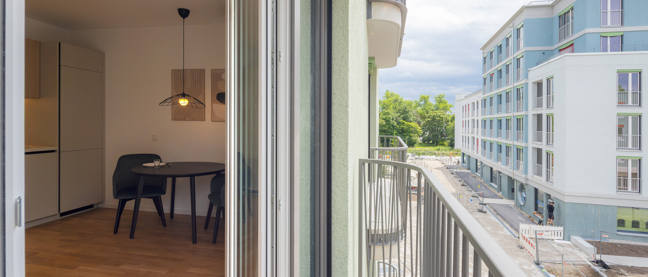 マンション München Berg am Laim 01 ベランダ 14935