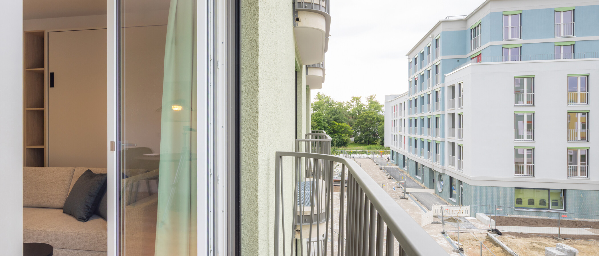 マンション München Berg am Laim 02 ベランダ 14936