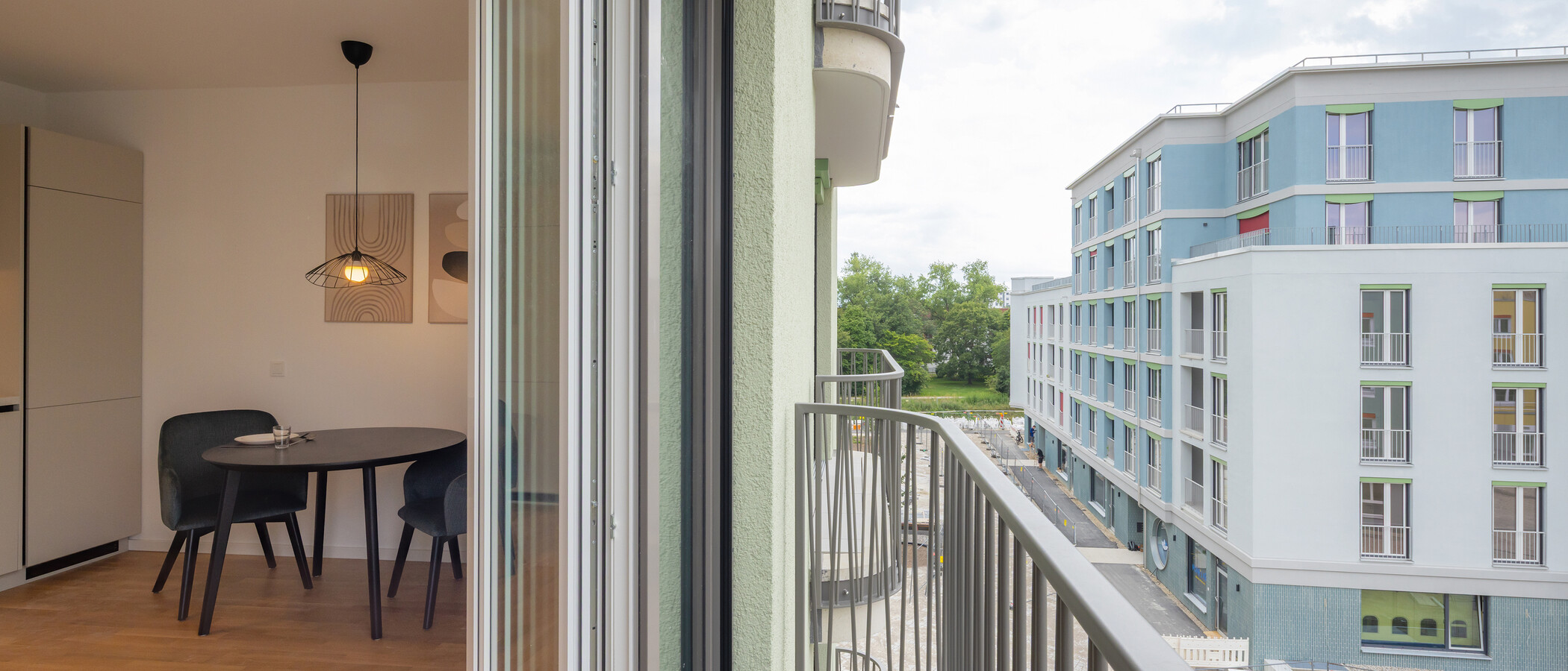 マンション München Berg am Laim 01 ベランダ 14938