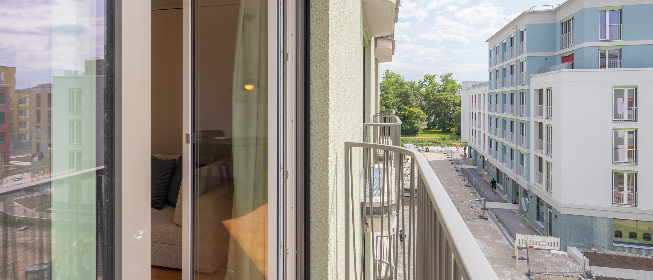 マンション München Berg am Laim 01 ベランダ 14939