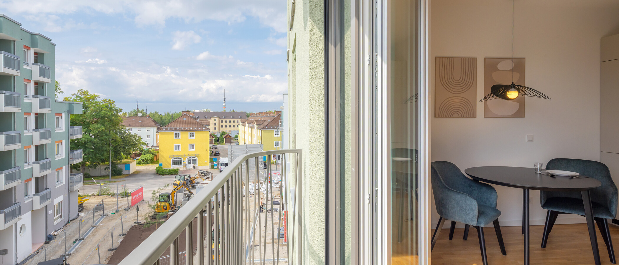 マンション München Berg am Laim 02 ベランダ 14939