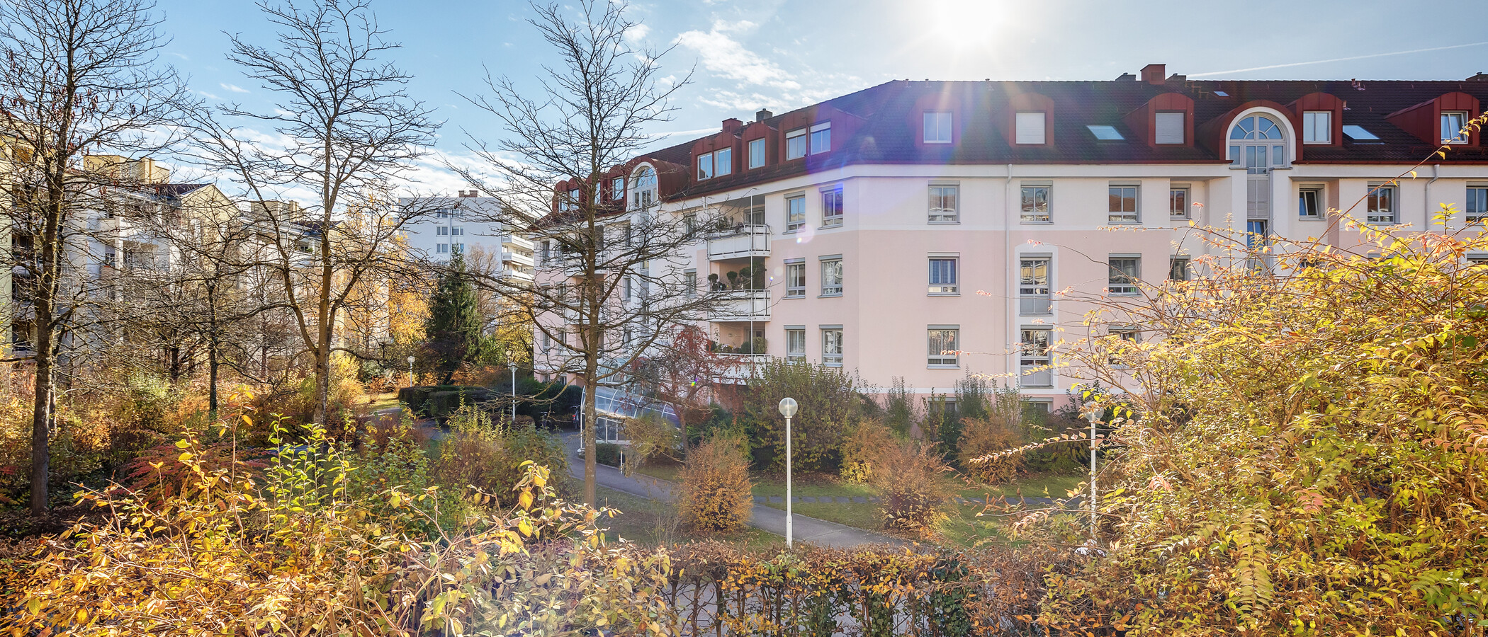 マンション München Schwabing-Nord (zw. Belgrad- & Leopoldstraße) 02 物件からの眺め 1494