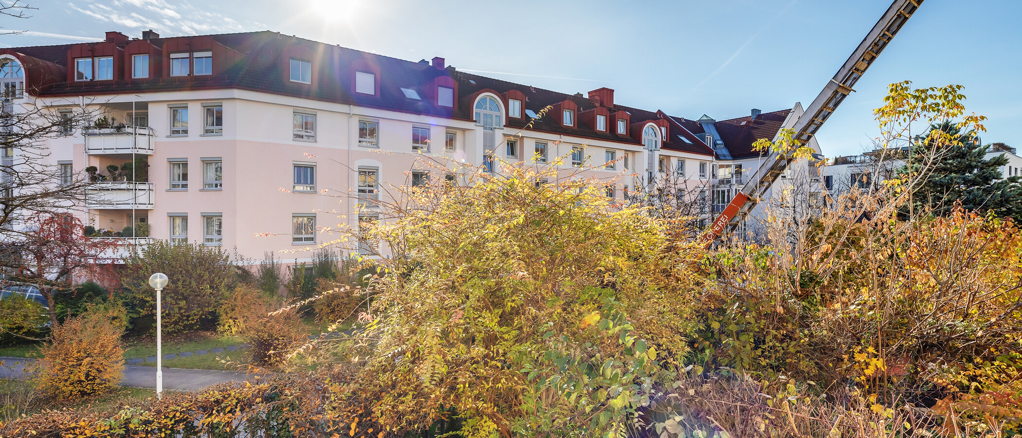 マンション München Schwabing-Nord (zw. Belgrad- & Leopoldstraße) 03 物件からの眺め 1494