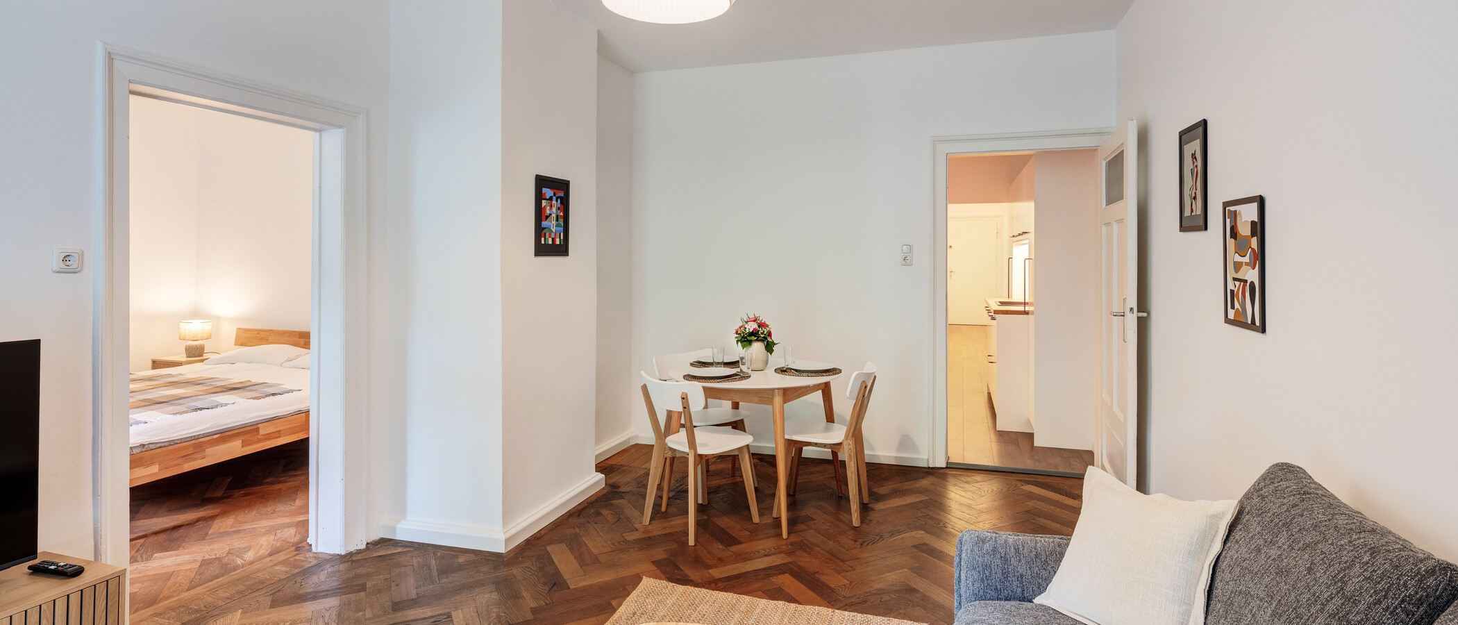 マンション München Neuhausen 02 リビングエリア 14942