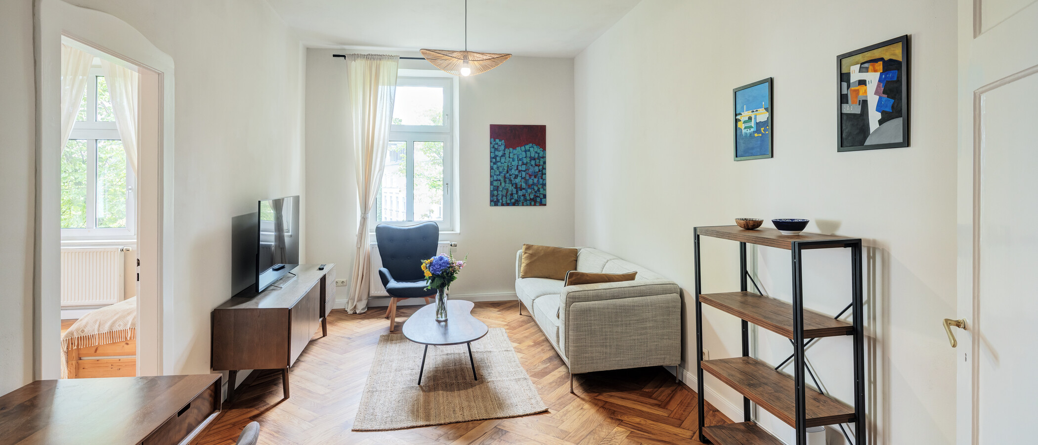 マンション München Neuhausen 01 リビングエリア 14943