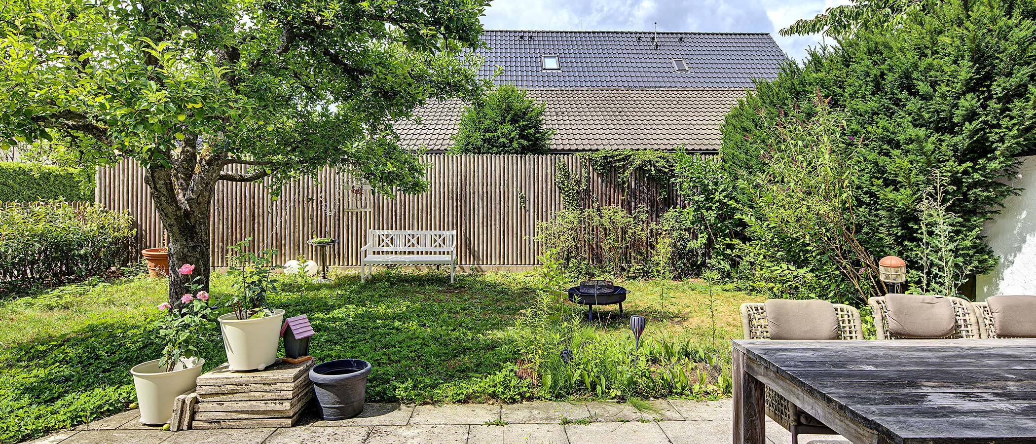 家屋 München Waldtrudering 01 庭 14955