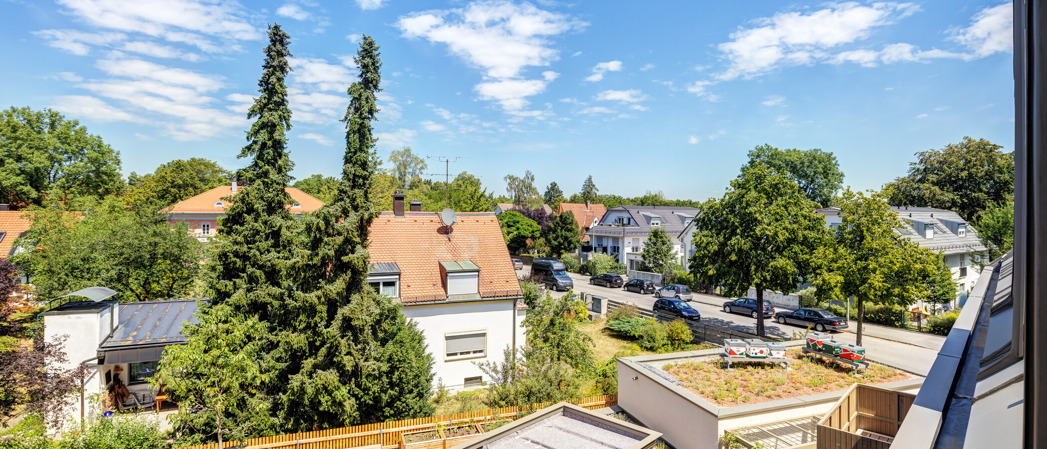 アティック・フラット（屋根裏） München Riem 02 物件からの眺め 14957