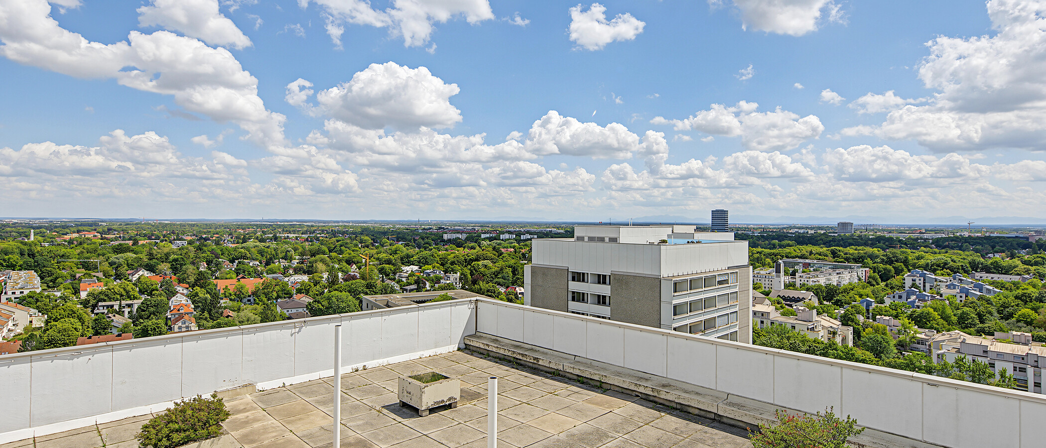 マンション München Arabellapark 03 共有テラス 14958