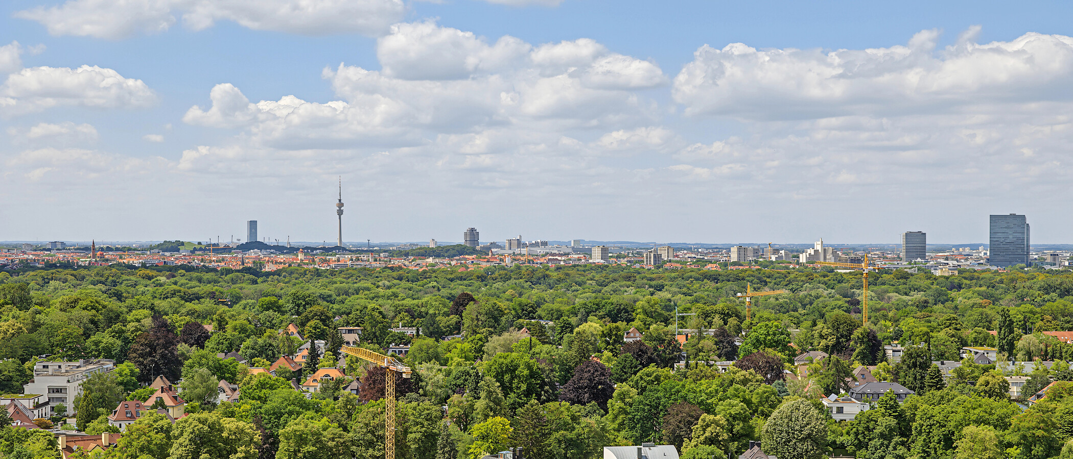 マンション München Arabellapark 04 共有テラス 14958