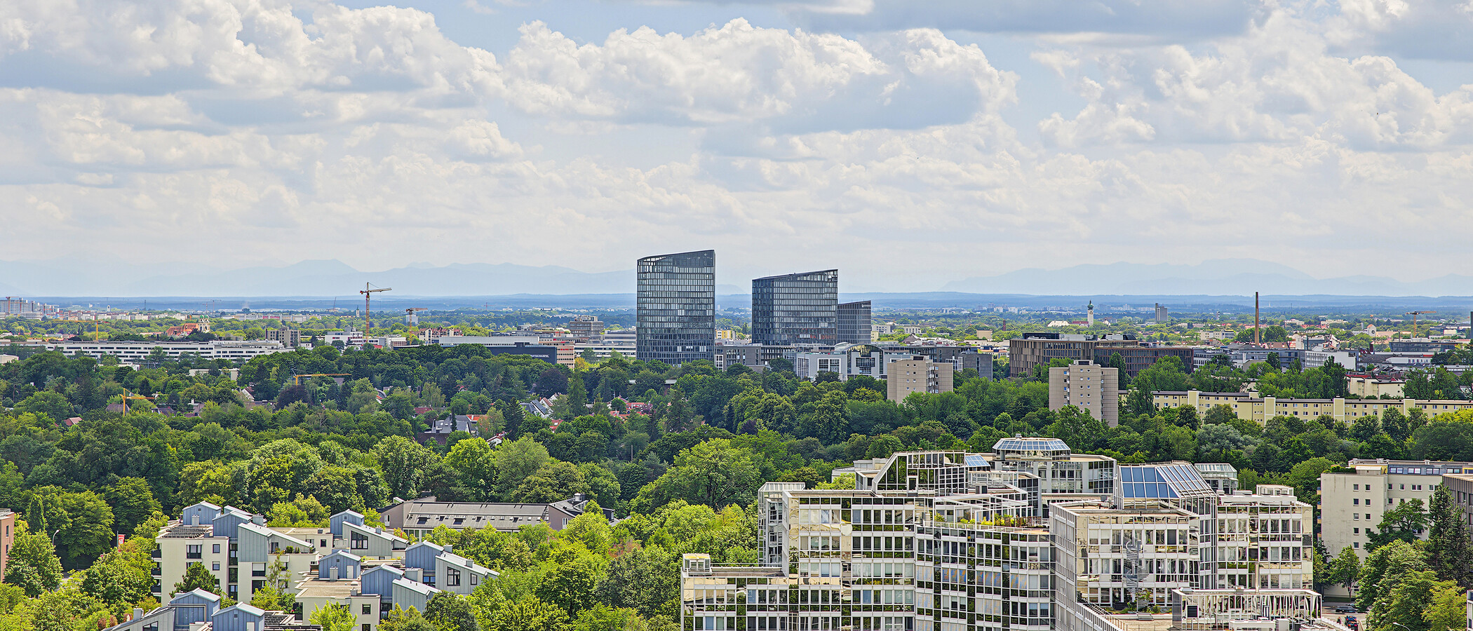 マンション München Arabellapark 06 共有テラス 14958