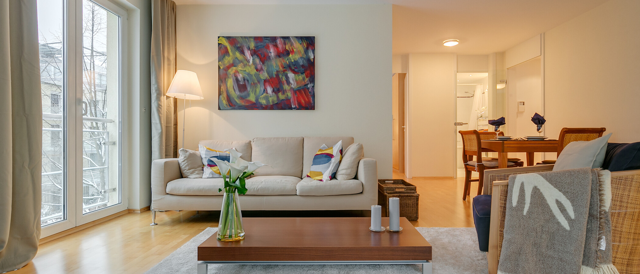 マンション München Glockenbachviertel 01 リビングルーム 1496
