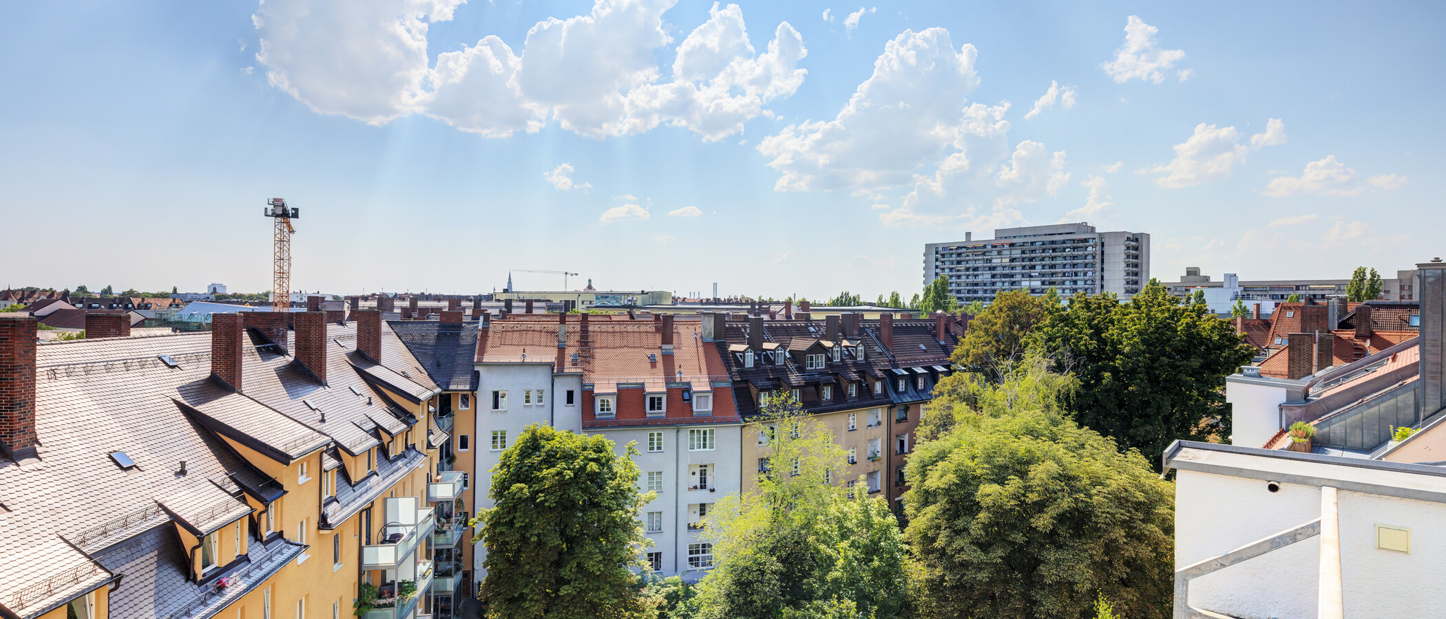 メゾネット・マンション（複数階にわたるマンション） München Haidhausen 01 物件からの眺め 14963