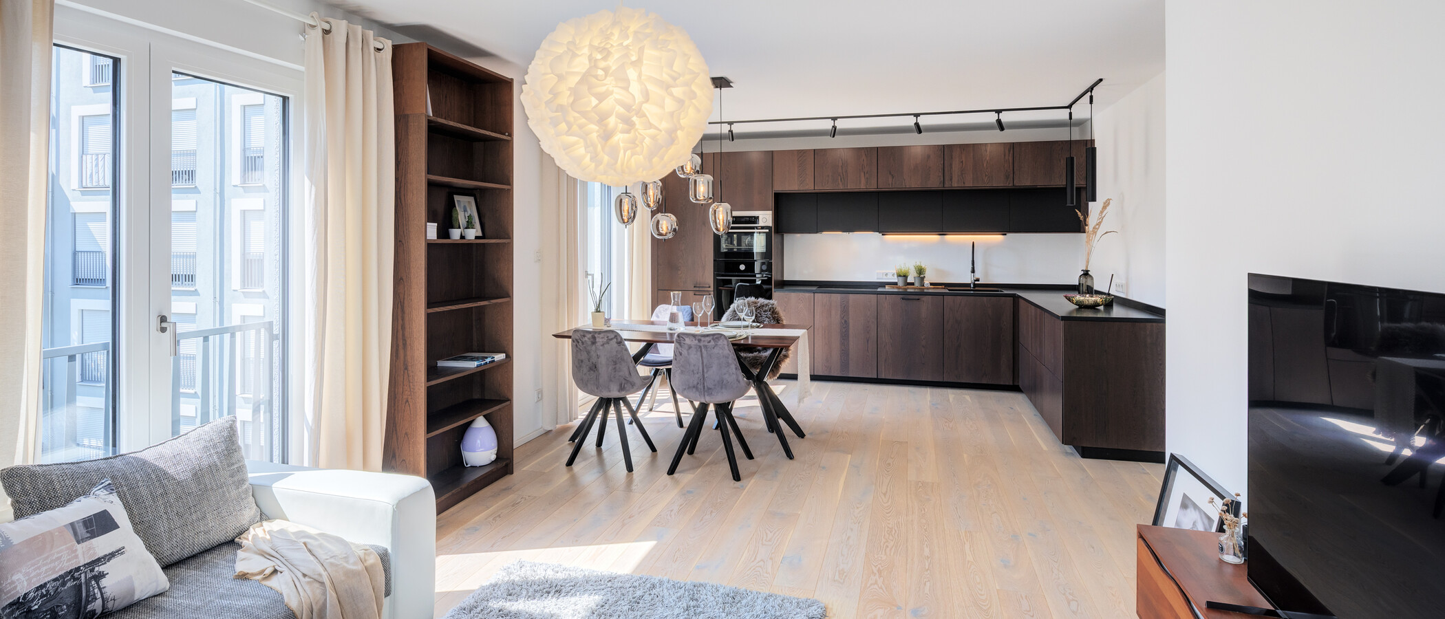 マンション München Neuaubing 03 リビングエリア 14970
