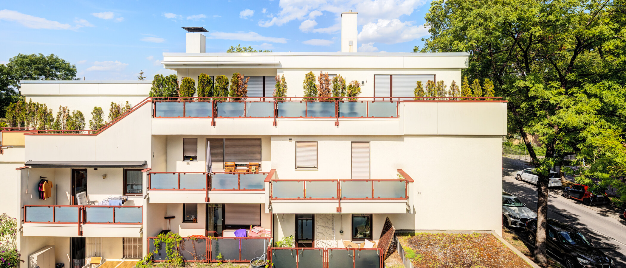ペントハウス住宅 München Bogenhausen 02 物件からの眺め 14972