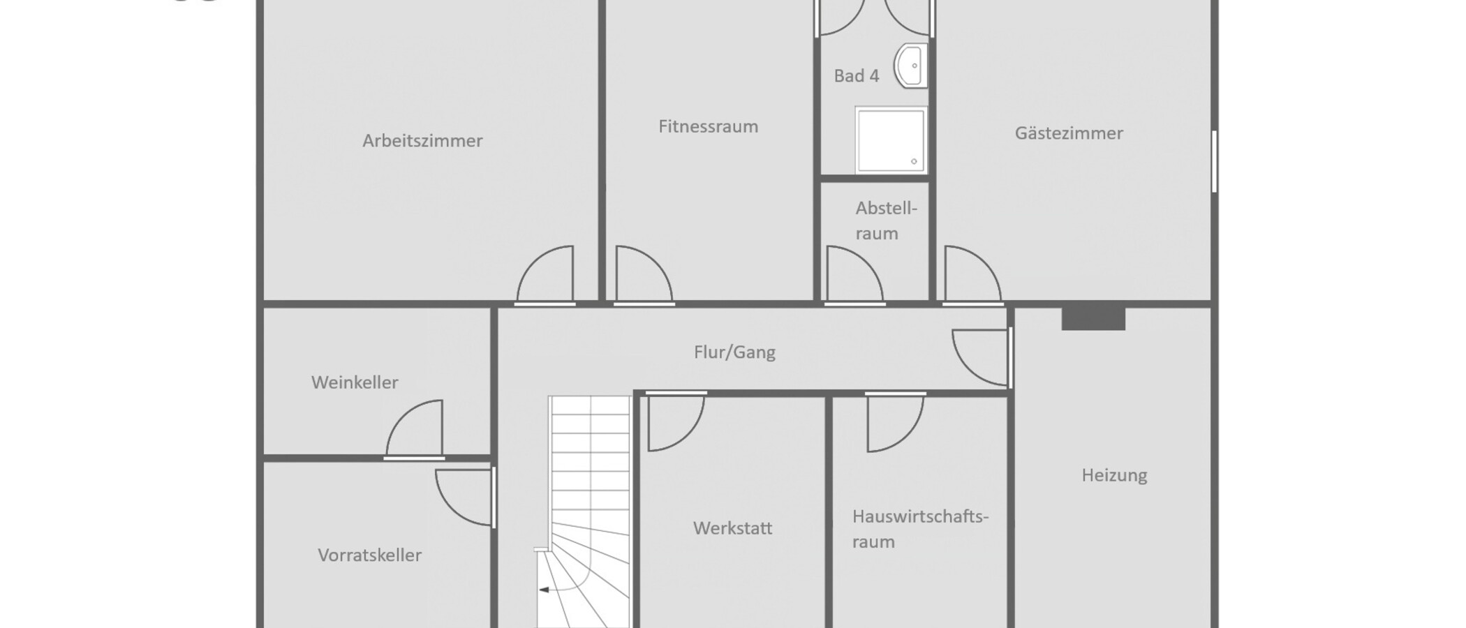 一戸建て Feldafing 03 見取り図 14981