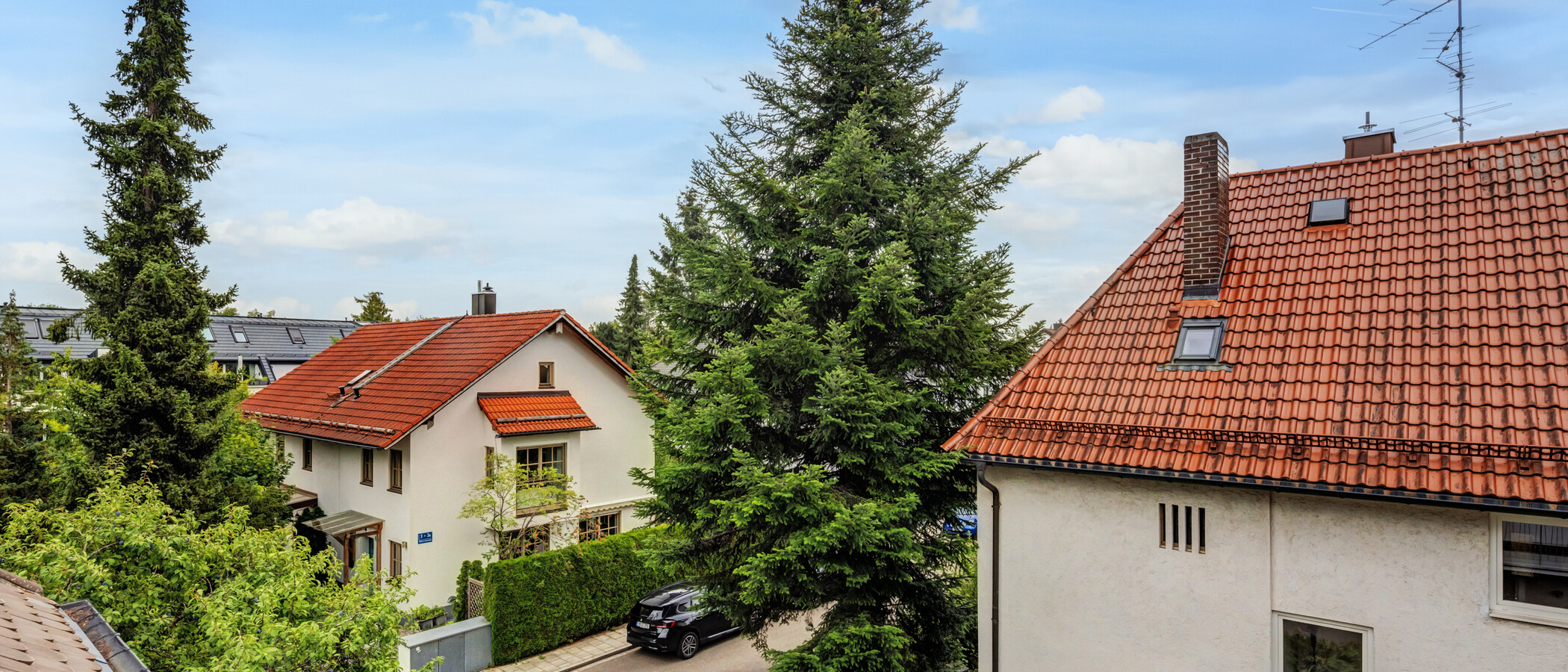 アティック・フラット（屋根裏） München Harlaching 05 物件からの眺め 14993