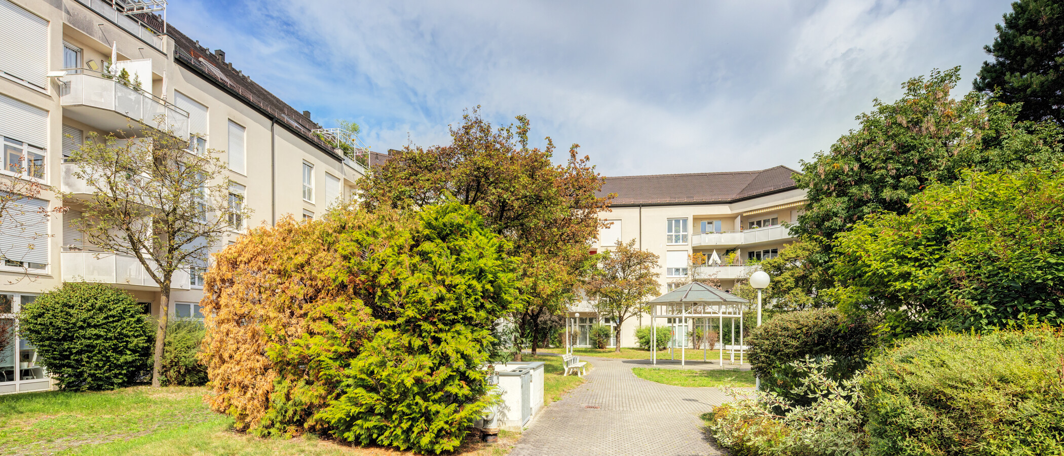 マンション München Zamdorf 01 中庭向き 14999