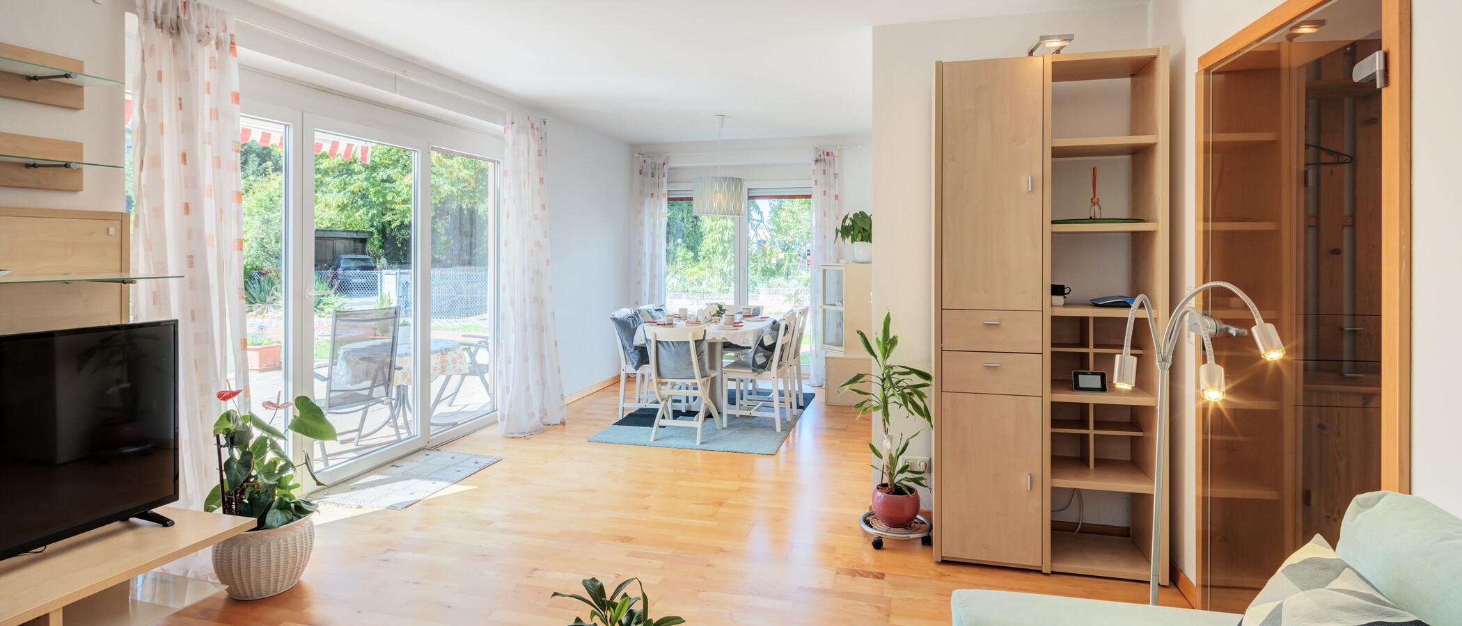 庭付き住宅 München Feldmoching 01 リビングエリア 15007