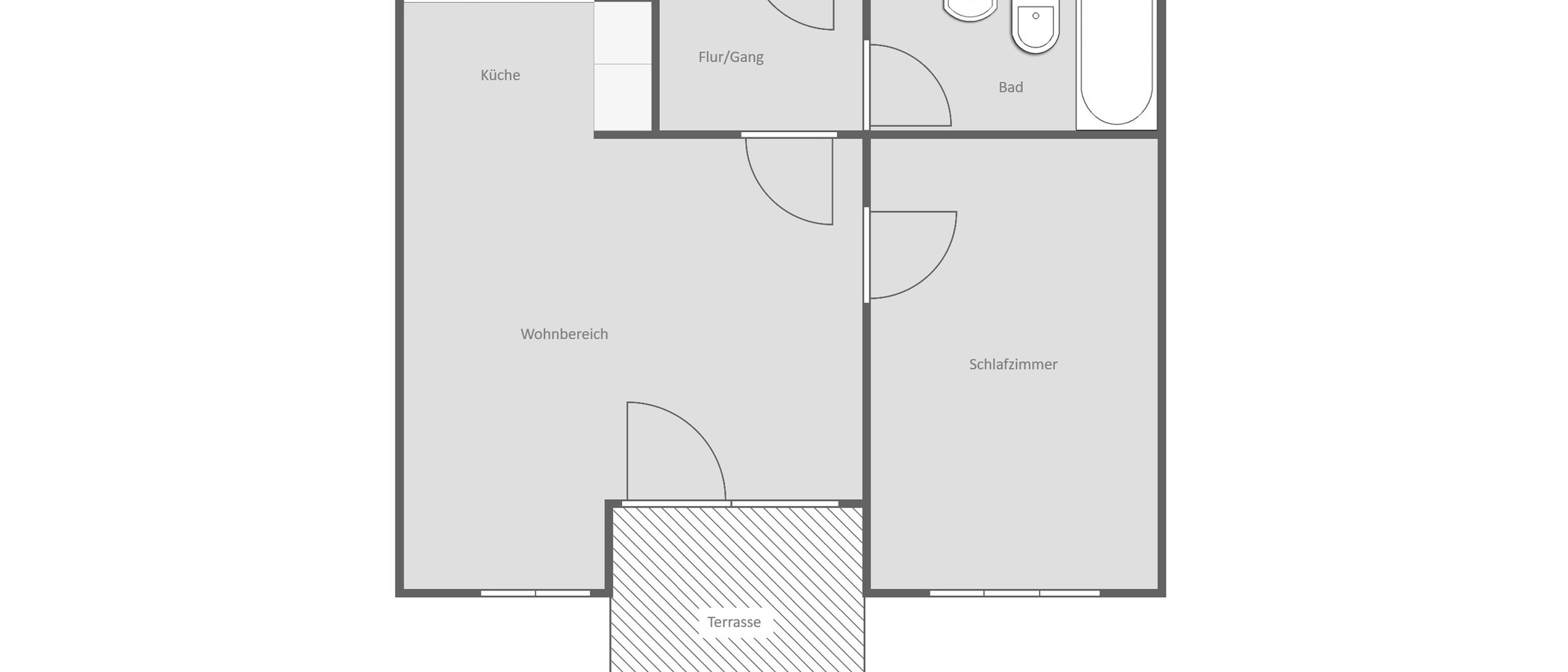 マンション München Freimann 01 見取り図 15014