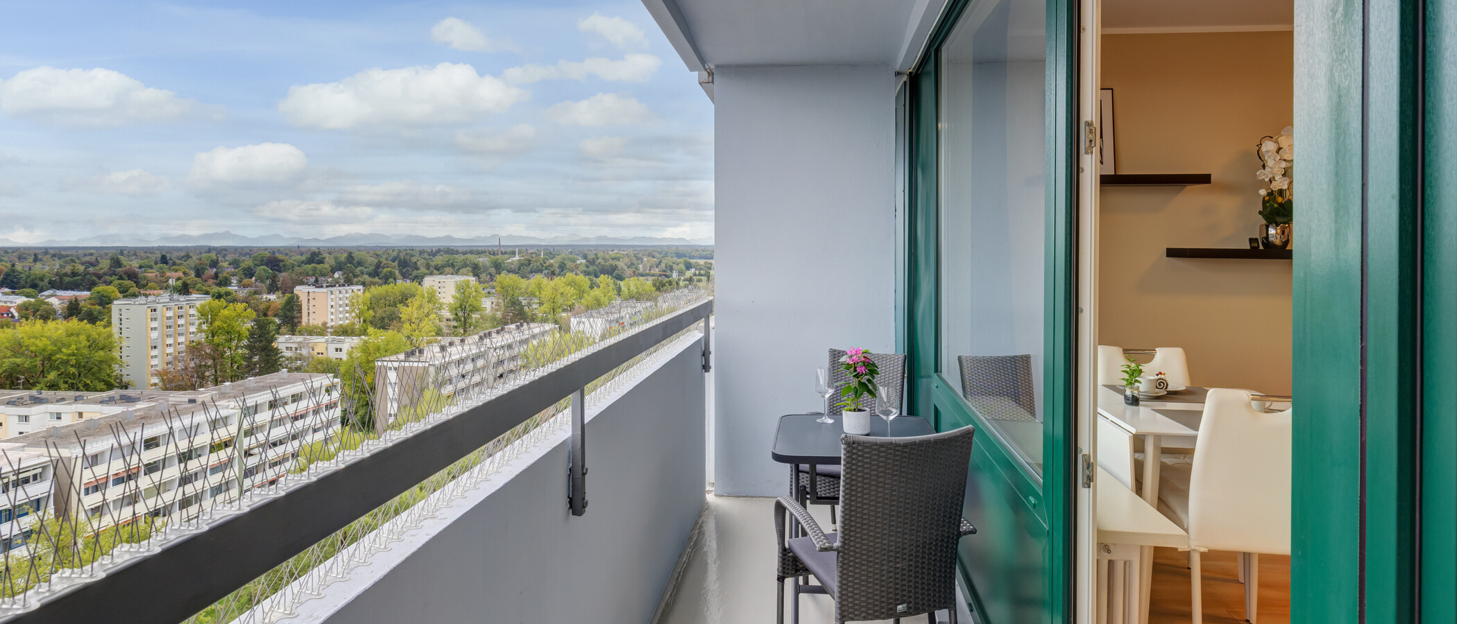 マンション München Parkstadt Solln 01 ベランダ 15024