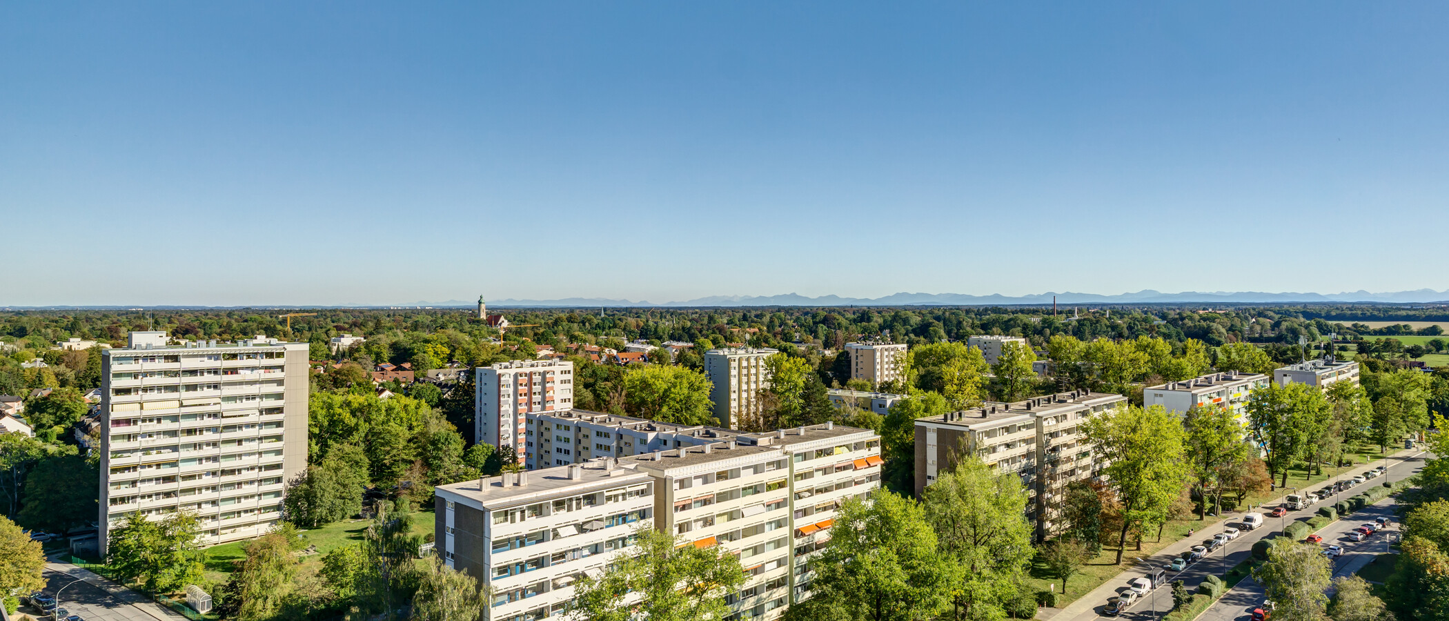 マンション München Parkstadt Solln 01 物件からの眺め 15024