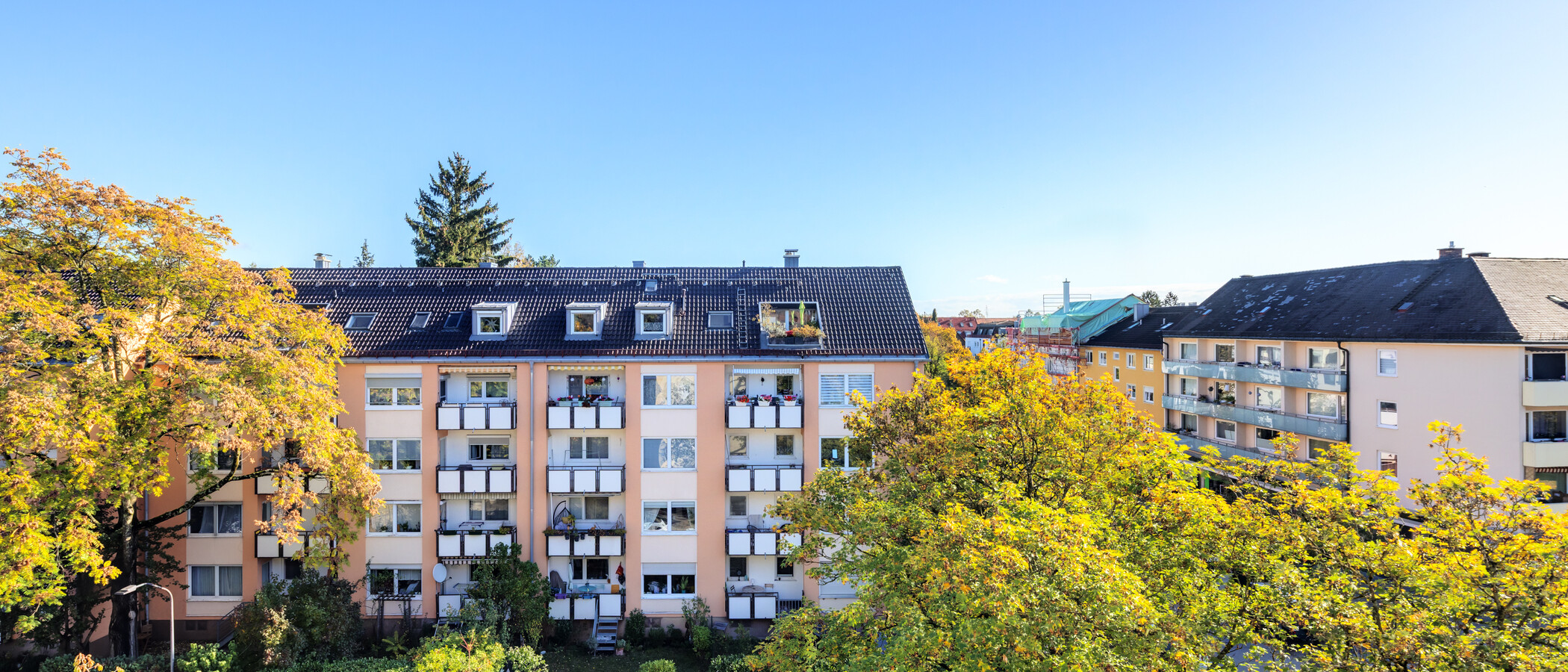 複層住宅 München Obergiesing 01 物件からの眺め 15054