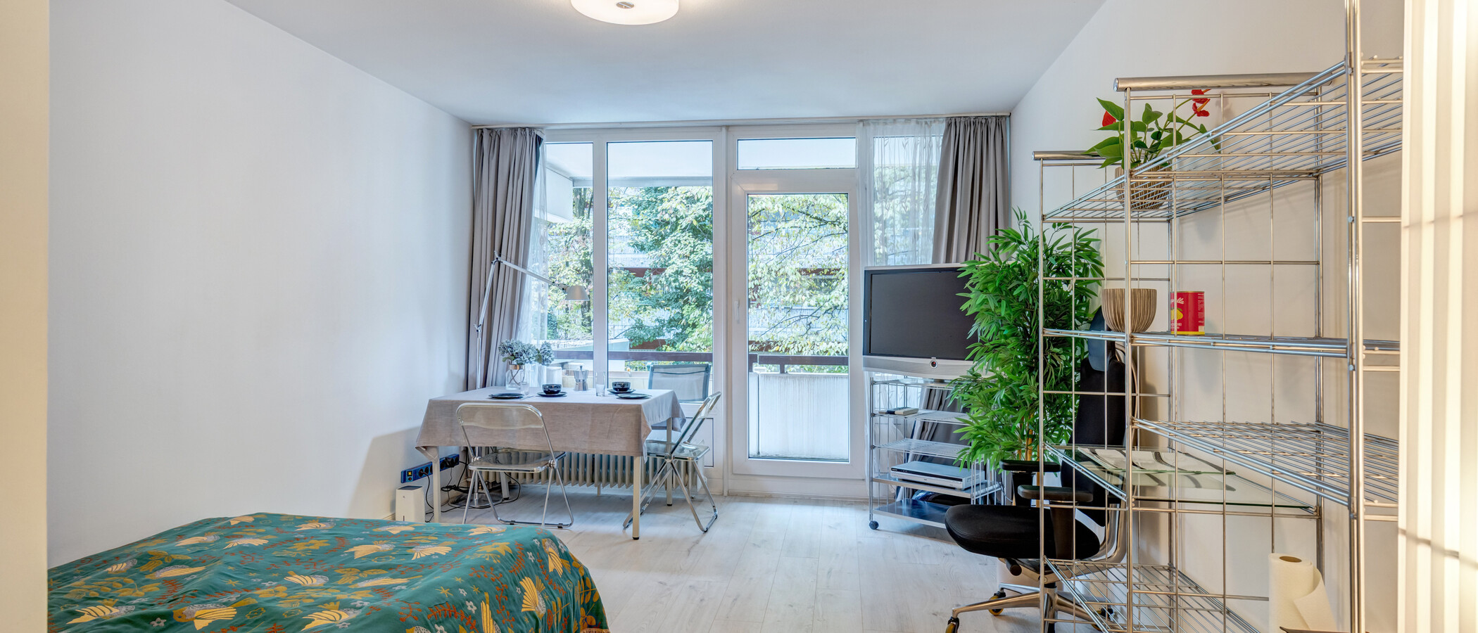 マンション München Schwabing-West (rund um den Hohenzollernplatz) 01 リビングエリア 15057